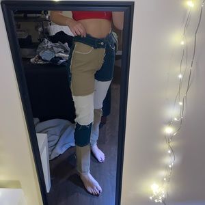 Patchwork Jeans